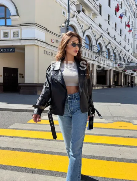 Кожаная куртка - авиатор - фото 4