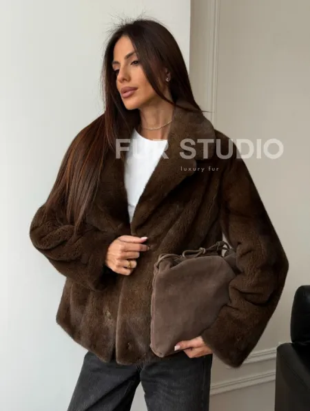 Норковый пиджак - фото 0