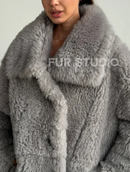 Полушубок из овчины - фото 3