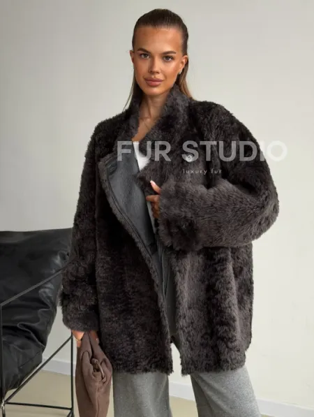 Шубка из овчины - фото 4