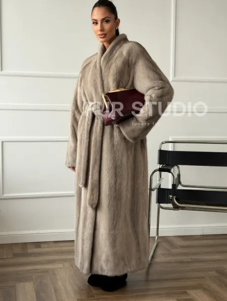 Норковая шуба - фото 0