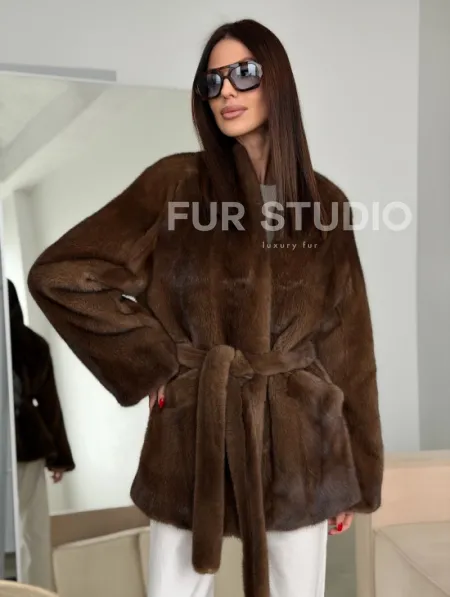 Модная норковая шуба 2026 - фото 0