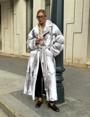 Норковая шуба - крестовка - фото 9