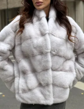 Шуба норковая - короткий жакет - фото 2