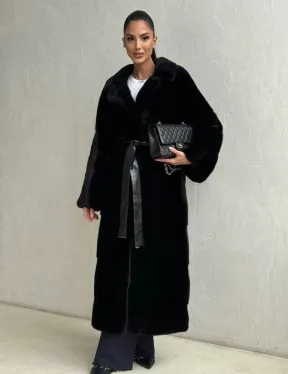 Шуба норка - паркетная раскладка - фото 8