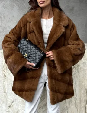 Полушубок норковый - автоледи - фото 3