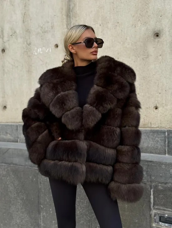 Шуба под соболь - фото 10
