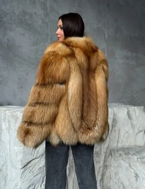 Шуба из лисы - фото 4