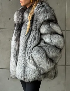 Шуба из чернобурки - фото 4