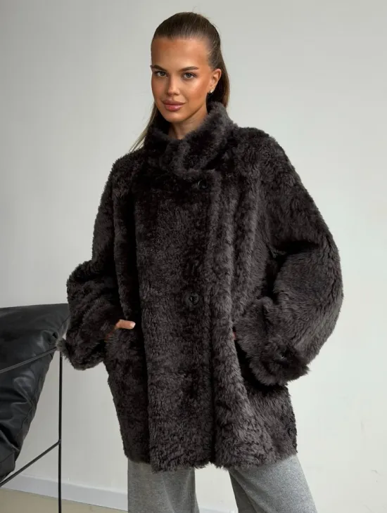 Шубка из овчины - фото 5