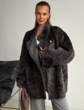 Шубка из овчины - фото 4