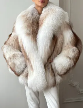 Шуба из меха Marble fox PREMIUM COLLECTION - фото 4