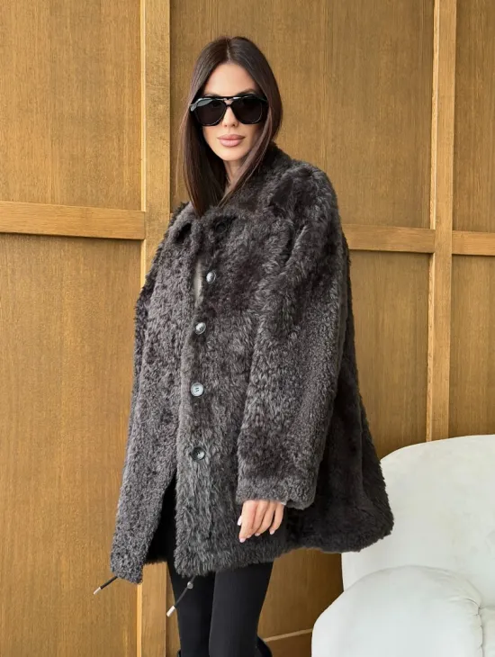 Шуба из овчины - натуральная - фото 10