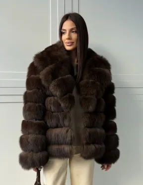 Полушубок из песца 