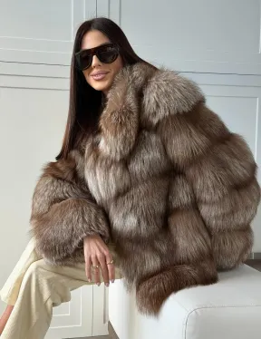 Полушубок из финской лисы - фото 9