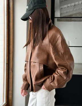 Стильная кожаная куртка - фото 4