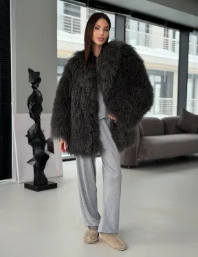 Шубка из ламы - фото 4